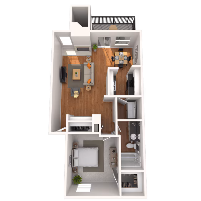 Unit 1012 1124 floor plan
